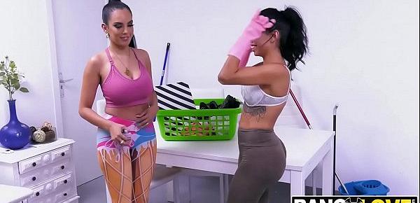  Double Maid Anal Fucking Katrina Moreno, Canela Skin